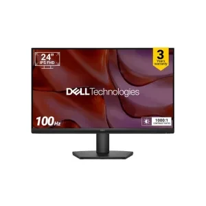 Dell SE2425HM 24"/60.96cm FHD Monitor, Ultra-Thin Bezels, 100Hz IPS Panel, 5 ms Response, Contrast 1000:1, Tilt Adjust, HDMI, VGA, Warranty 3 Years, Comfortview Plus, TÜV Rheinland 3-Star Eye Comfort
