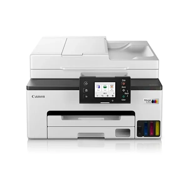 Canon MAXIFY GX2070 4 in 1 (Print Scan Copy Fax) WiFi MegaTank Colour Printer for High Volume Printing