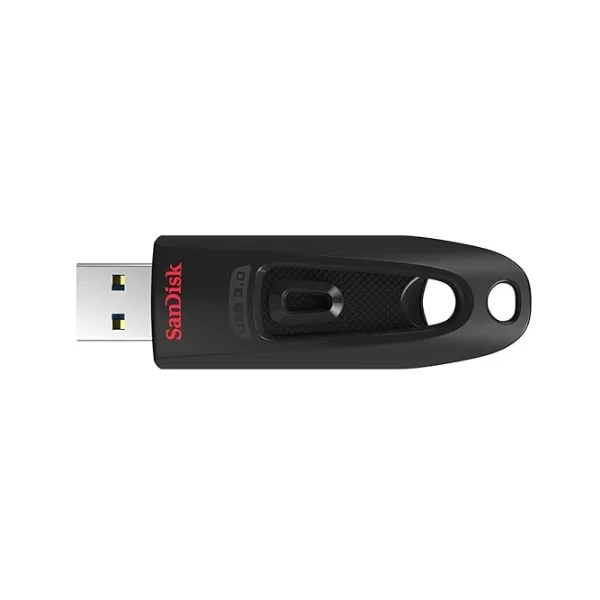 SanDisk Ultra 128GB, USB 3.0, Flash Drive, Upto 130MB/s R, Pendrive, Black, 5Y Warranty (SDCZ48-128G-I35)
