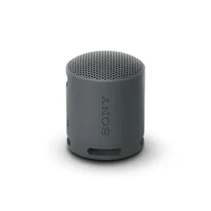Sony SRS-XB100 Wireless Bluetooth Portable Lightweight Super-Compact Travel Speaker, Extra-Durable IP67 Waterproof & Dustproof, 16 Hrs Batt, Versatile Strap, Extra Bass & Hands-Free Calling-Black