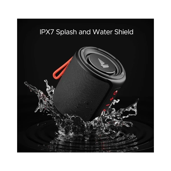 boAt Stone 352/358 Bluetooth Speaker with 10W RMS Stereo Sound, IPX7 Water Resistance, TWS Feature, Up to 12H Total Playtime, Multi-Compatibility Modes, Free Music Streaming on JioSaavn