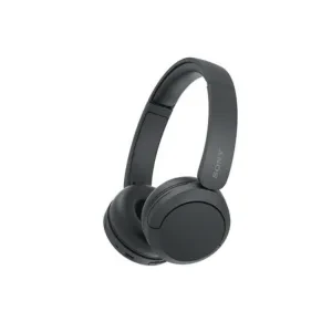 Sony WH-CH520 Wireless Bluetooth Headphones On Ear with Mic, Up to 50Hrs Battery, Quick Charge, DSEE Upscale, Multipoint Connectivity, Voice Assistant, Customized EQ-Black