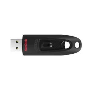 SanDisk Ultra 128GB, USB 3.0, Flash Drive, Upto 130MB/s R, Pendrive, Black, 5Y Warranty (SDCZ48-128G-I35)
