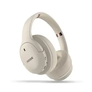 Noise Airwave Max 4 Wireless Over Ear Headphones with 70H Playtime, ENC, 40mm Driver, Low Latency(up to 40ms), Dual Pairing, BT v5.4 (Calm Beige)