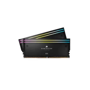 Corsair Dominator Titanium RGB DDR5 RAM 96GB (2x48GB) DDR5 6600MHz CL32 Intel XMP iCUE Compatible Computer Memory - Black (CMP96GX5M2B6600C32)