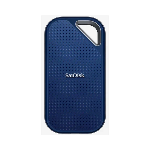 SanDisk Extreme Pro Portable SSD, 1TB, Royal Blue, Up to 2000MB/s Read & Write, IP65, 3 Meter Drop Protection, HW Encryption, 5 Year Warranty
