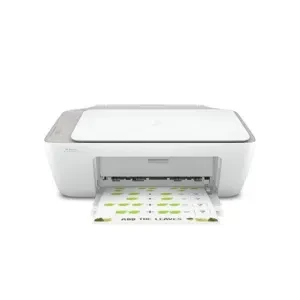 HP DeskJet Ink Advantage 2338 All-in-One Printer, Print, Copy, Scan, Hi-Speed USB 2.0, Up to 7.5/5.5 ppm (Black/Color), 60-Sheet Input Tray, 25-Sheet Output Tray, 1000-page Duty Cycle, Color, 7WQ06B