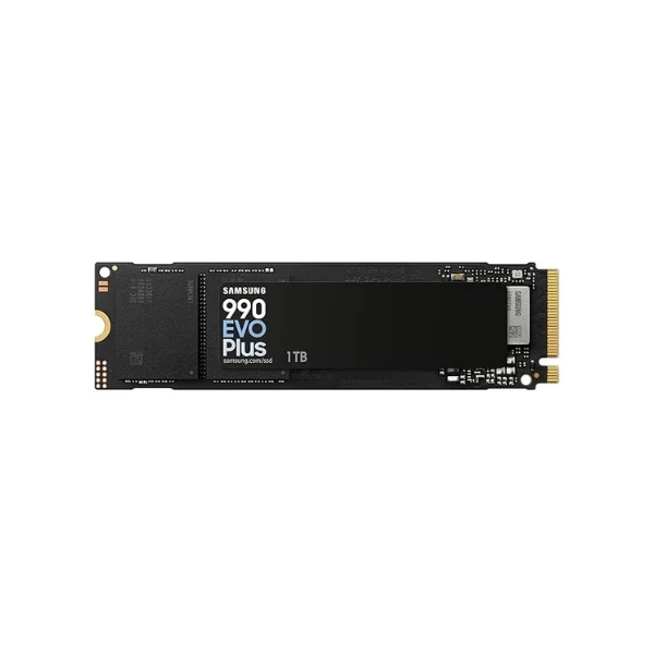 Samsung 990 EVO Plus SSD 1TB, PCIe Gen 4x4, Gen 5x2 M.2 2280, Speeds Up-to 7,150 MB/s, Upgrade Storage for PC/Laptops, HMB Technology and Intelligent Turbowrite 2.0, MZ-V9S1T0BW