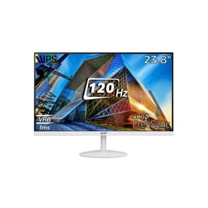 Acer SA242Y G0 23.8 Inch Full HD IPS Ultra Slim (7.2mm Thick) Backlight LED Monitor I Zero Frame I 120Hz Refresh I 1 MS VRB I Adaptive Sync I 1xHDMI 1xVGA I Stereo Speakers I Eye Care I Eco Display
