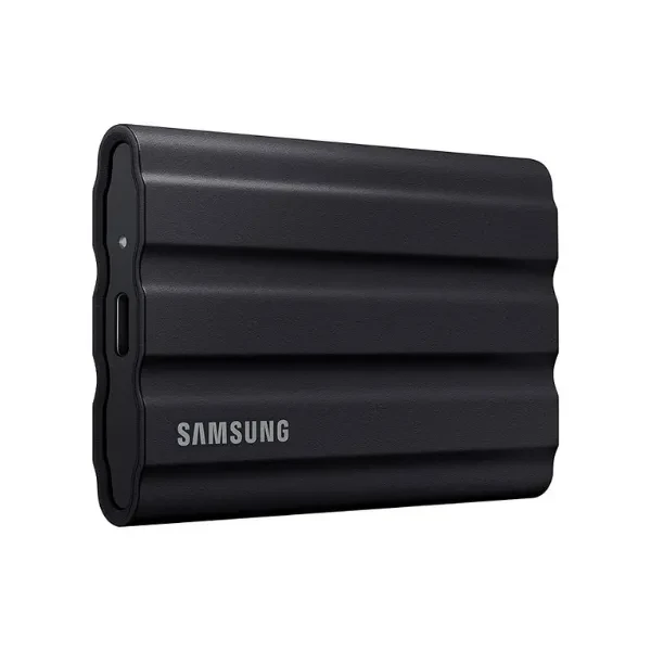 Samsung T7 Shield Portable SSD 1TB, USB 3.2 Gen2 External SSD, Up to 1,050MB/s, Rugged, IP65 Water & Dust Resistant, for Photographers, Content Creators and Gaming, Mac Compatible, MU-PE1T0S, Black