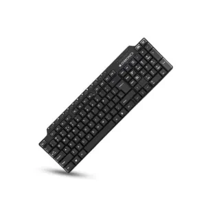 ZEBRONICS ZEB-KM2100 Multimedia USB Keyboard Comes with 114 Keys Including 12 Dedicated Multimedia Keys & with Rupee Key